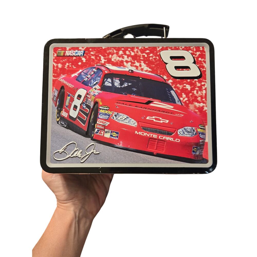 Dale Earnhardt Jr #8 NASCAR Metal Lunch Box Tin 2005 Tin Box Company Monte Carlo